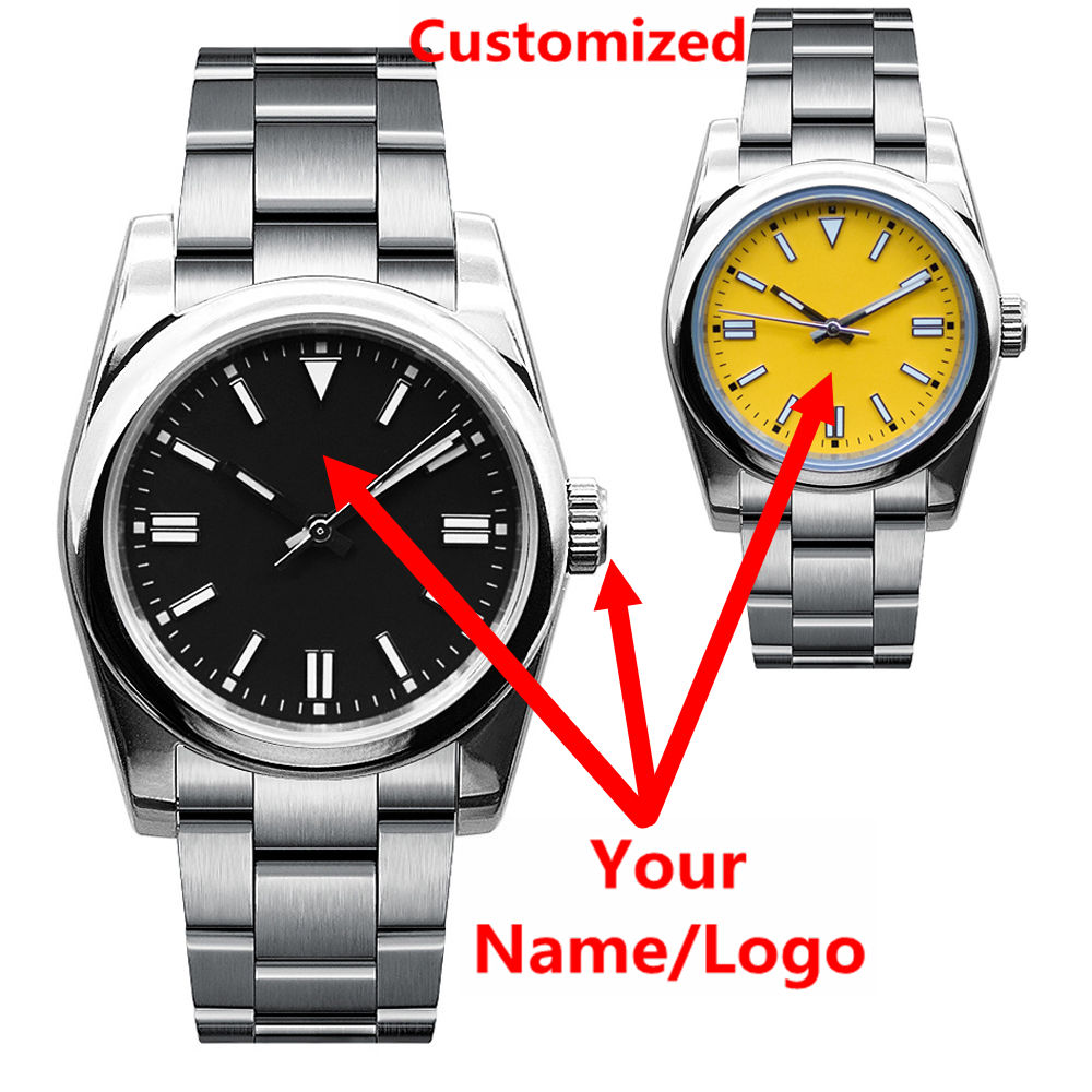 Jam Tangan Pria Logo Kustom Sa - Jewelry For Watches ulasan dan harga